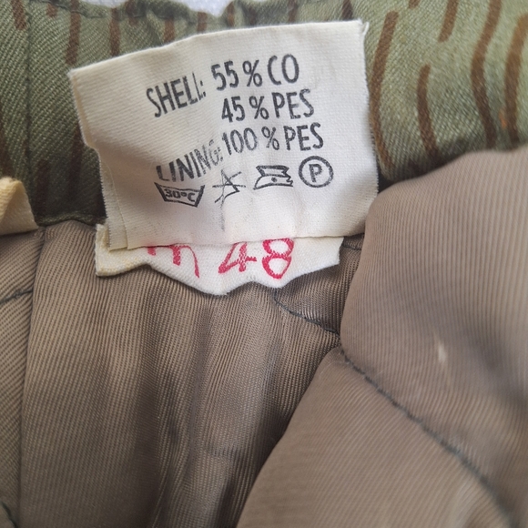 East Germany DDR Steichtarn Army winter insulated surplus combats. Size med/smal - Picture 3 of 10